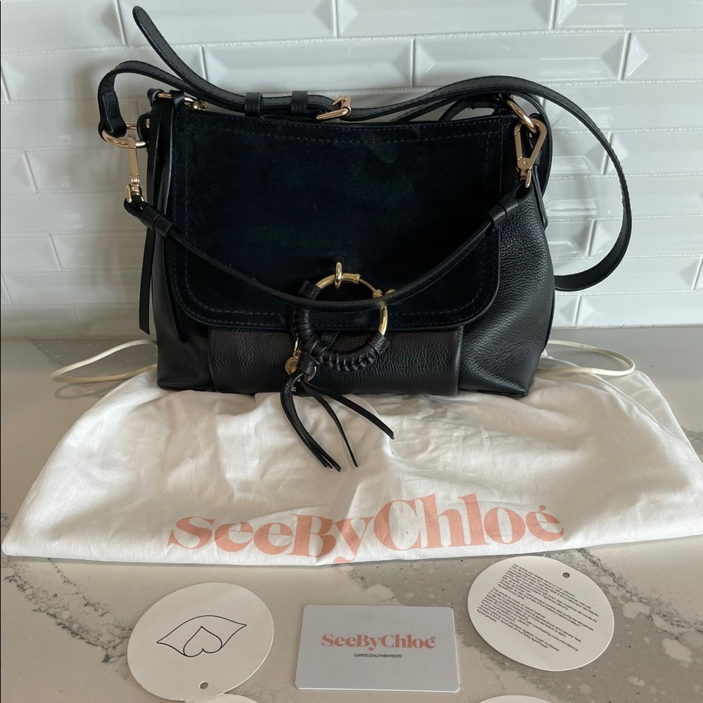 See By Chloe Small Joan Leather Shoulder Bag